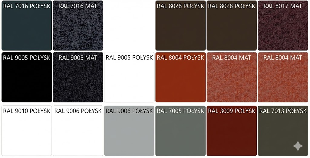 Profil balkonowy okapowy aluminiowy AVZ Antracyt połysk 7016, gr. 1mm 6cm 4cm AVZ-PROFIL-001-Q8AF7 61533294984650